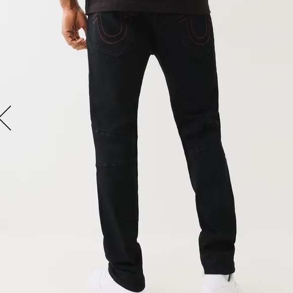 True Religion Rocco SN Moto Skinny Jean W30,W31,W34 / L32 Style: 700061 - Picture 8 of 16